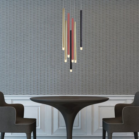 Lampa wisząca Lungo 7xG9 mix kolor LP-894/7P MIXED Lampa wisząca Lungo 7xG9 mix kolor LP-894/7P MIXED