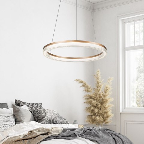 Lampa wisząca Midway Cristal duża triangle 1xLED LP-033/1P L GD Cristal Triangle Lampa wisząca Midway Cristal duża triangle 1xLED LP-033/1P L GD Cristal Triangle