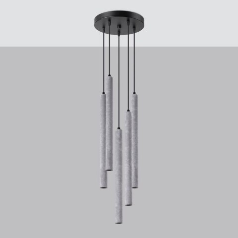 Lampa wisząca PASTELO 5P beton Lampa wisząca PASTELO 5P beton