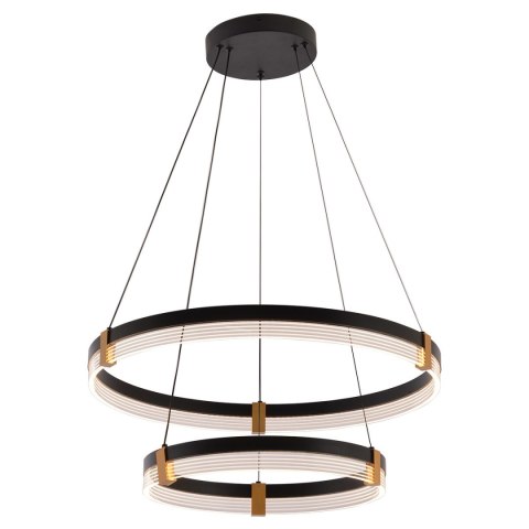 Lampa wisząca Plum 2 LED CCT czarna LP-0407/2P BK Lampa wisząca Plum 2 LED CCT czarna LP-0407/2P BK