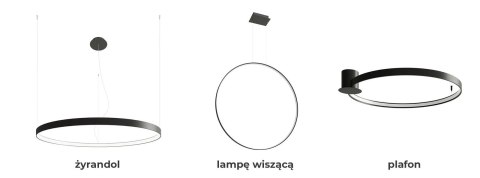 Lampa wisząca RIO 78 biały LED 3000K Lampa wisząca RIO 78 biały LED 3000K