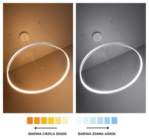 Lampa wisząca RIO 78 biały LED 3000K Lampa wisząca RIO 78 biały LED 3000K