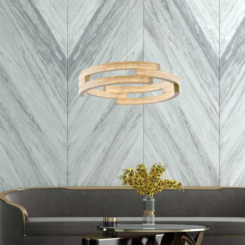 Lampa wisząca Tarja LED CCT złota LP-1810/1P GD Lampa wisząca Tarja LED CCT złota LP-1810/1P GD