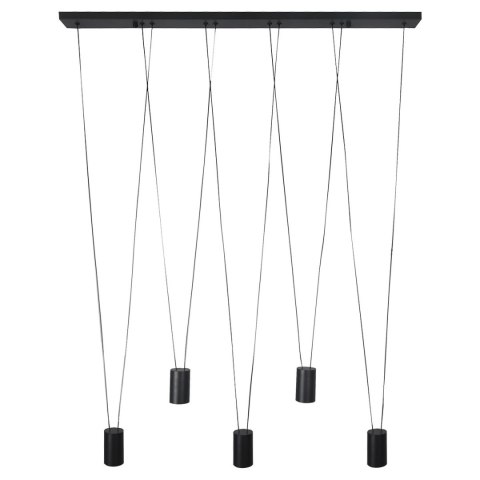 Lampa wisząca Toledo 5xGU10 czarna LP-432/5P BK Lampa wisząca Toledo 5xGU10 czarna LP-432/5P BK