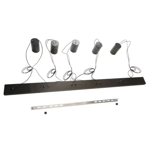 Lampa wisząca Toledo 5xGU10 czarna LP-432/5P BK Lampa wisząca Toledo 5xGU10 czarna LP-432/5P BK