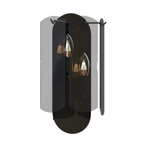 MB3523-2-EBCN NIRA KINKIET CZARNY/BLACK MB3523-2-EBCN NIRA KINKIET CZARNY/BLACK