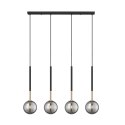 P0574-04D-SDFZ ARCTURUS LAMPA WISZĄCA CZARNO-ZŁOTA/BLACK-GOLD