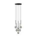 P0574-07F-SDFZ ARCTURUS LAMPA WISZĄCA CZARNO-ZŁOTA/BLACK-GOLD