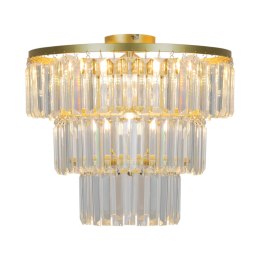 P17127-4-GD TIFANNY LAMPA SUFITOWA ZŁOTA/GOLD