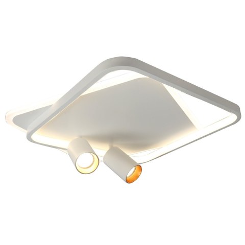 Plafon Parma 2 2xGU10 + 1xLED CCT biały kwadrat LP-0612/2C Square WH Plafon Parma 2 2xGU10 + 1xLED CCT biały kwadrat LP-0612/2C Square WH