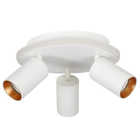 Plafon Parma 3xGU10 + 1xLED CCT biała LP-0612/3C Round WH Plafon Parma 3xGU10 + 1xLED CCT biała LP-0612/3C Round WH