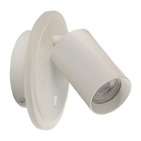 Spot Parma 1 1xGU10 + 1xLED CCT biały LP-0612/1WS WH Spot Parma 1 1xGU10 + 1xLED CCT biały LP-0612/1WS WH
