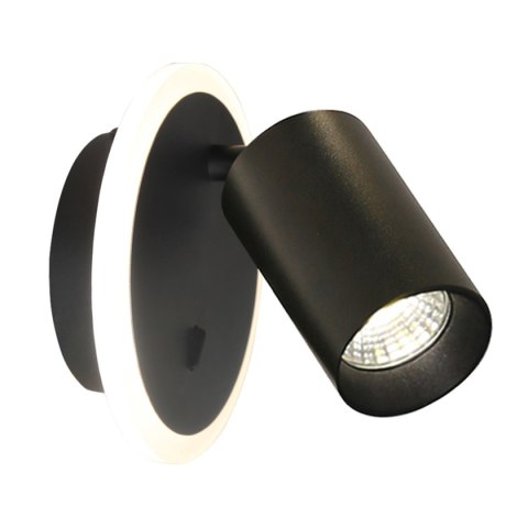 Spot Parma 1 1xGU10 + 1xLED CCT czarny LP-0612/1WS BK Spot Parma 1 1xGU10 + 1xLED CCT czarny LP-0612/1WS BK