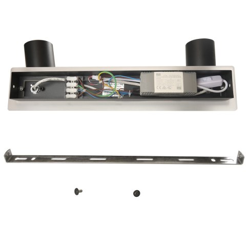Spot Parma 2 2xGU10 + 1xLED CCT czarny LP-0612/2WS BK Spot Parma 2 2xGU10 + 1xLED CCT czarny LP-0612/2WS BK