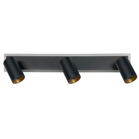 Spot Parma 3 3xGU10 + 1xLED CCT czarny LP-0612/3WS BK Spot Parma 3 3xGU10 + 1xLED CCT czarny LP-0612/3WS BK