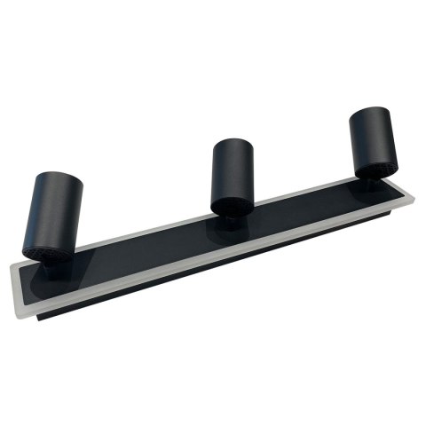 Spot Parma 3 3xGU10 + 1xLED CCT czarny LP-0612/3WS BK Spot Parma 3 3xGU10 + 1xLED CCT czarny LP-0612/3WS BK