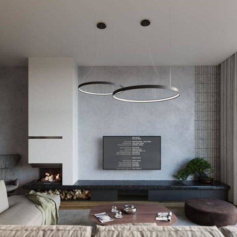 Żyrandol RIO 78 czarny LED 3000K Żyrandol RIO 78 czarny LED 3000K
