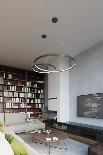 Żyrandol RIO 78 czarny LED 3000K Żyrandol RIO 78 czarny LED 3000K