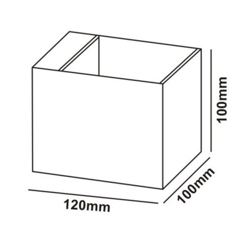 Kinkiet Alaska 1xG9 biały LP-104/1W WH Kinkiet Alaska 1xG9 biały LP-104/1W WH