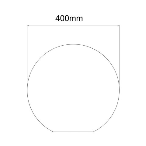 Lampa ogrodowa Gaja 40 cm 1xE27 LP-JH-1095-400 Lampa ogrodowa Gaja 40 cm 1xE27 LP-JH-1095-400