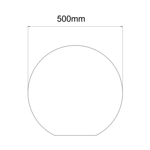 Lampa ogrodowa Gaja 50 cm 1xE27 LP-JH-1095-500 Lampa ogrodowa Gaja 50 cm 1xE27 LP-JH-1095-500