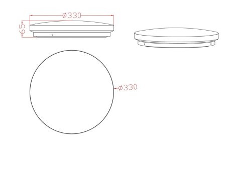 Lampa sufitowa Plafon Babilon 4000k LP-335/1C S 4BK Lampa sufitowa Plafon Babilon 4000k LP-335/1C S 4BK
