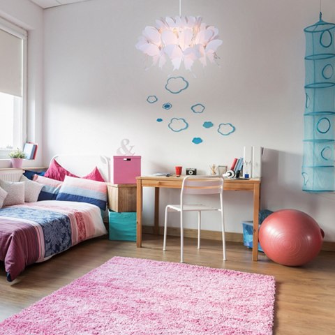 Lampa wisząca Farfalla 1xE27 różowa LP-MD088-3439A/1P RÓŻOWY Lampa wisząca Farfalla 1xE27 różowa LP-MD088-3439A/1P RÓŻOWY