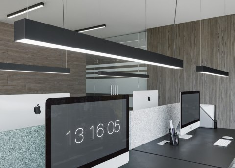 Lampa wisząca PINNE 67 czarna 3000K Lampa wisząca PINNE 67 czarna 3000K