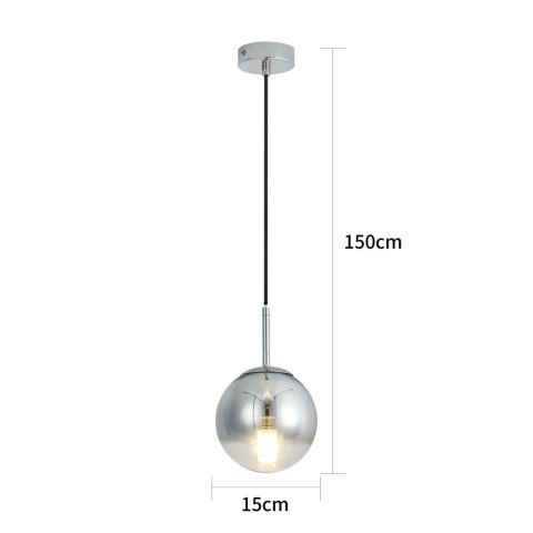 Lampa wisząca Palla mała 1xE14 chrom LP-2844/1P S CH Lampa wisząca Palla mała 1xE14 chrom LP-2844/1P S CH