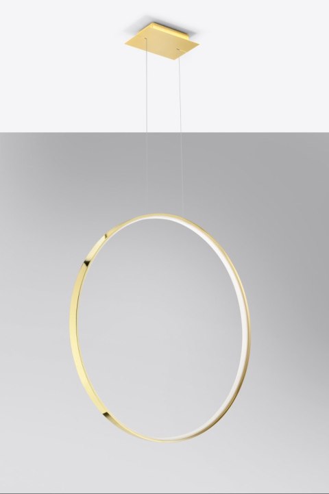 Lampa wisząca RIO 78 złoty połysk LED 3000K Lampa wisząca RIO 78 złoty połysk LED 3000K