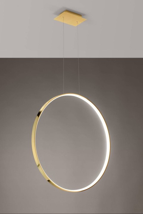Lampa wisząca RIO 78 złoty połysk LED 3000K Lampa wisząca RIO 78 złoty połysk LED 3000K