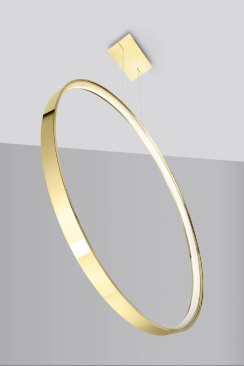 Lampa wisząca RIO 78 złoty połysk LED 3000K Lampa wisząca RIO 78 złoty połysk LED 3000K