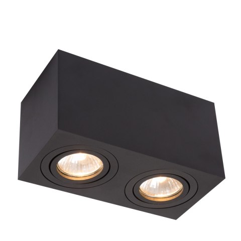 Oczko Lyon oprawa natynkowa 2xGU10 czarna LP-5881/2SM BK Oczko Lyon oprawa natynkowa 2xGU10 czarna LP-5881/2SM BK