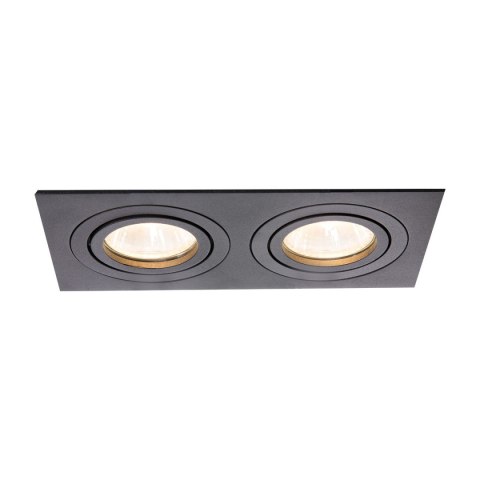 Oczko Metis oprawa podtynkowa 2xGU10 czarna LP-2780/2RS BK Oczko Metis oprawa podtynkowa 2xGU10 czarna LP-2780/2RS BK