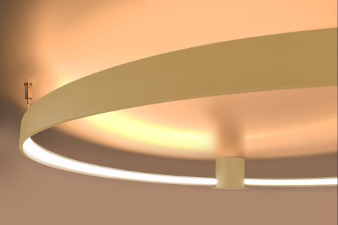 Plafon RIO 55 złoty LED 3000K Plafon RIO 55 złoty LED 3000K