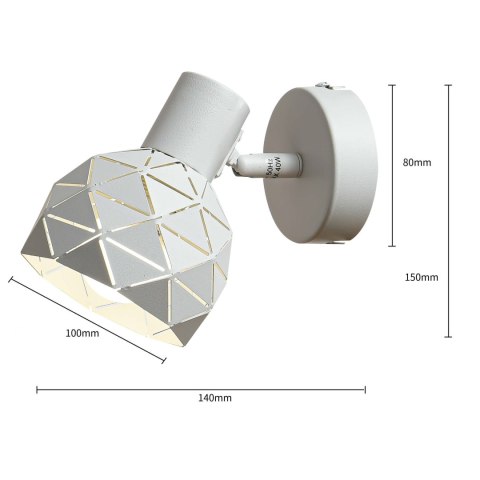Spot Reus 1xE14 biały LP-8069/1WS WH Spot Reus 1xE14 biały LP-8069/1WS WH