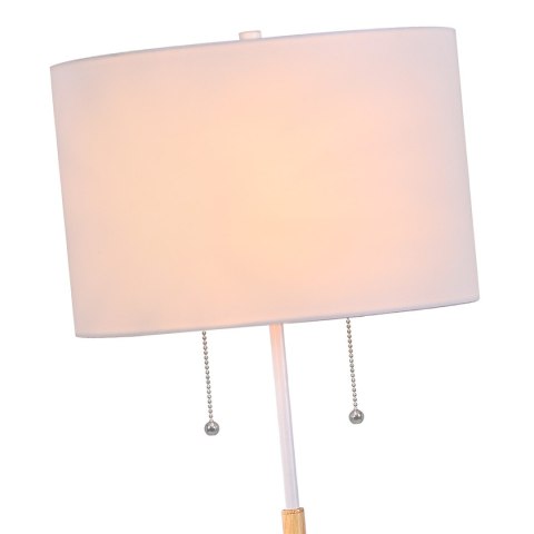 Lampa stojąca Fogo 2xE27 biała LP-0304/2F WH Lampa stojąca Fogo 2xE27 biała LP-0304/2F WH