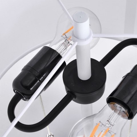 Lampa stojąca Fogo 2xE27 biała LP-0304/2F WH Lampa stojąca Fogo 2xE27 biała LP-0304/2F WH