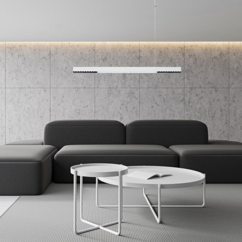 Lampa wisząca Cali L LED CCT Tuya biała LP-1301/1P L WH Smart Lampa wisząca Cali L LED CCT Tuya biała LP-1301/1P L WH Smart