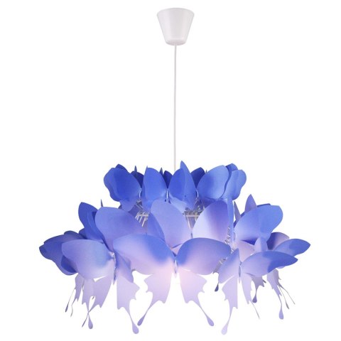 Lampa wisząca Farfalla 1xE27 niebieska LP-3439/1P blue Lampa wisząca Farfalla 1xE27 niebieska LP-3439/1P blue