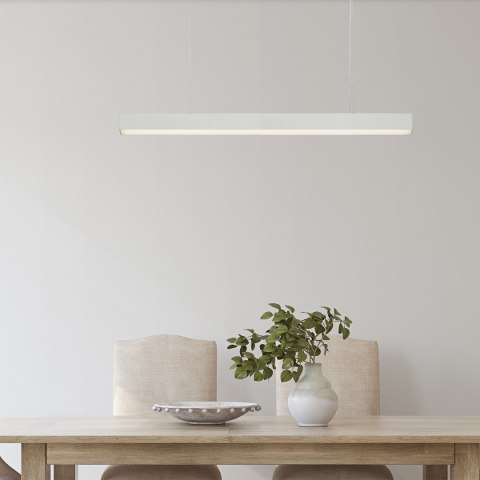 Lampa wisząca Luci L LED CCT Tuya biała LP-1401/1P L WH Smart Lampa wisząca Luci L LED CCT Tuya biała LP-1401/1P L WH Smart