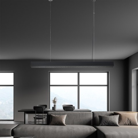 Lampa wisząca Mira L LED CCT Tuya czarna LP-1201/1P L BK Smart Lampa wisząca Mira L LED CCT Tuya czarna LP-1201/1P L BK Smart