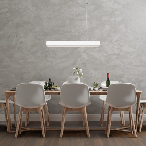 Lampa wisząca Mira M LED CCT Tuya biała LP-1201/1P M WH Smart Lampa wisząca Mira M LED CCT Tuya biała LP-1201/1P M WH Smart