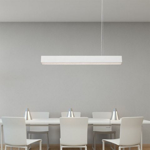 Lampa wisząca Mira M LED CCT Tuya biała LP-1201/1P M WH Smart Lampa wisząca Mira M LED CCT Tuya biała LP-1201/1P M WH Smart