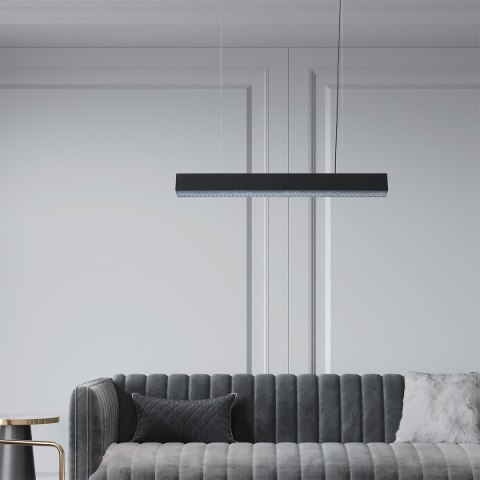 Lampa wisząca Mira M LED CCT Tuya czarna LP-1201/1P M BK Smart Lampa wisząca Mira M LED CCT Tuya czarna LP-1201/1P M BK Smart