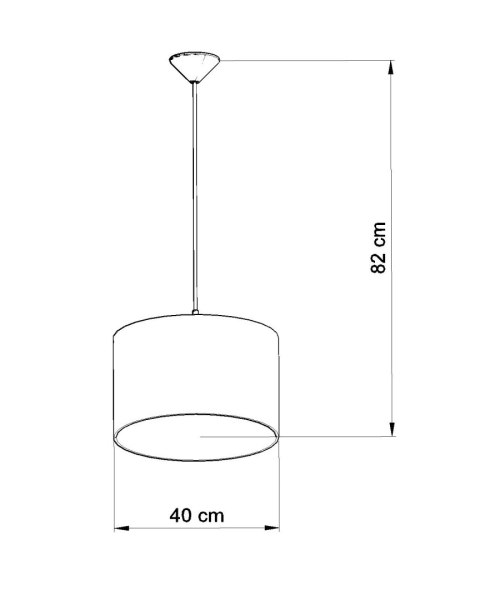 Lampa wisząca PIŁKA A 40 Lampa wisząca PIŁKA A 40