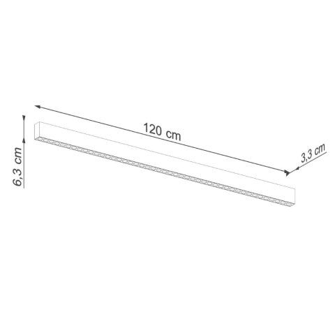 Plafon SOREN czarny LED 3000K Plafon SOREN czarny LED 3000K