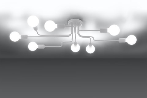 Żyrandol VECTOR 8 biały Żyrandol VECTOR 8 biały