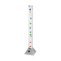 89244 AQUA LAMPA PODŁOGOWA SREBRNA/SILVER