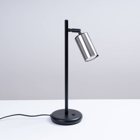 Lampa biurkowa WINX czarny/chrom Lampa biurkowa WINX czarny/chrom